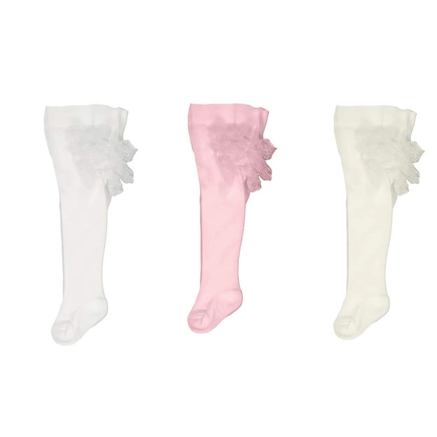 Mayoral Ruffle Tights-Multiple Color