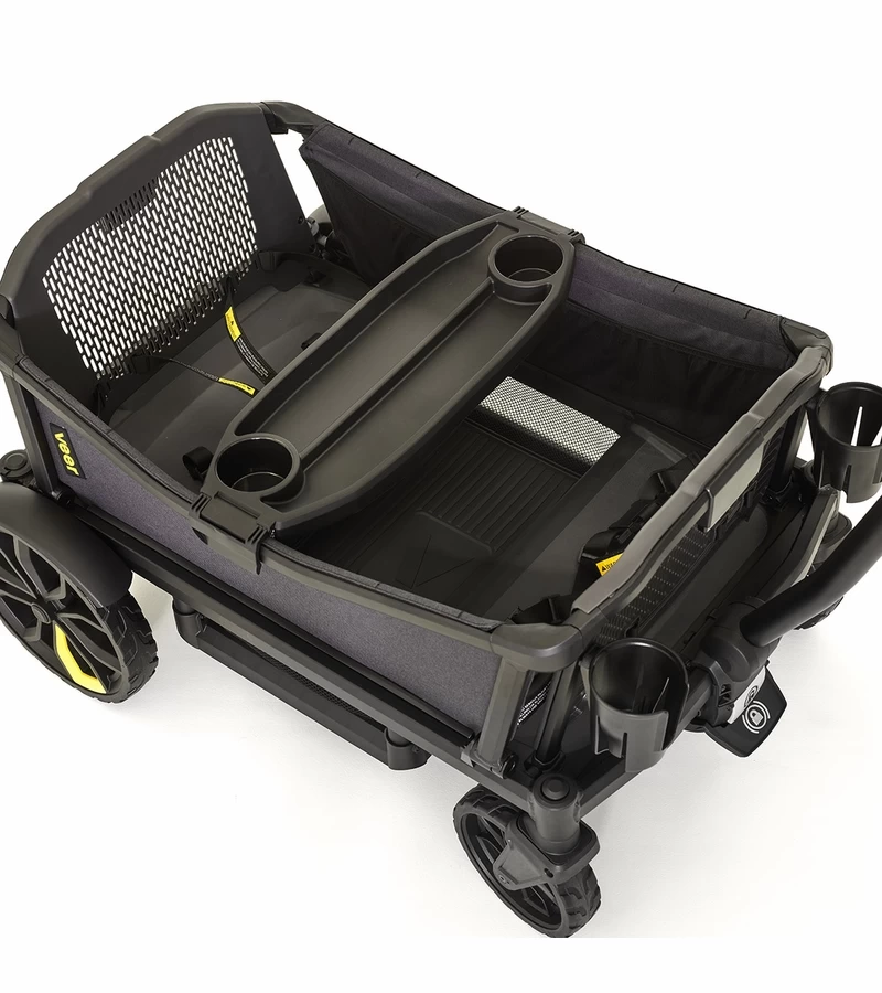 NEW! Veer Cruiser XL (4 Seater) Stroller Wagon + 2 Canopy + Basket - Bundle - Image 7