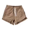 LB Adult IMPERFECT Adult Acid Wash Shorts - Sand