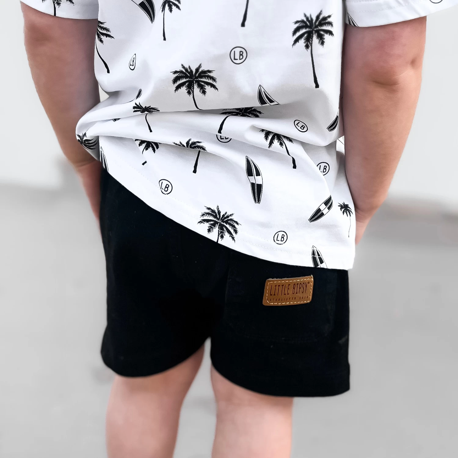 LB Cotton Twill Short - Black - Image 4