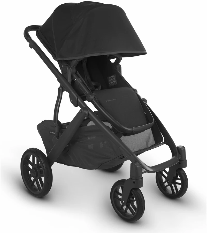 UPPAbaby VISTA V2 And MESA Max Travel System - Jake Charcoal Black/Anthony White Grey Marl - Image 2