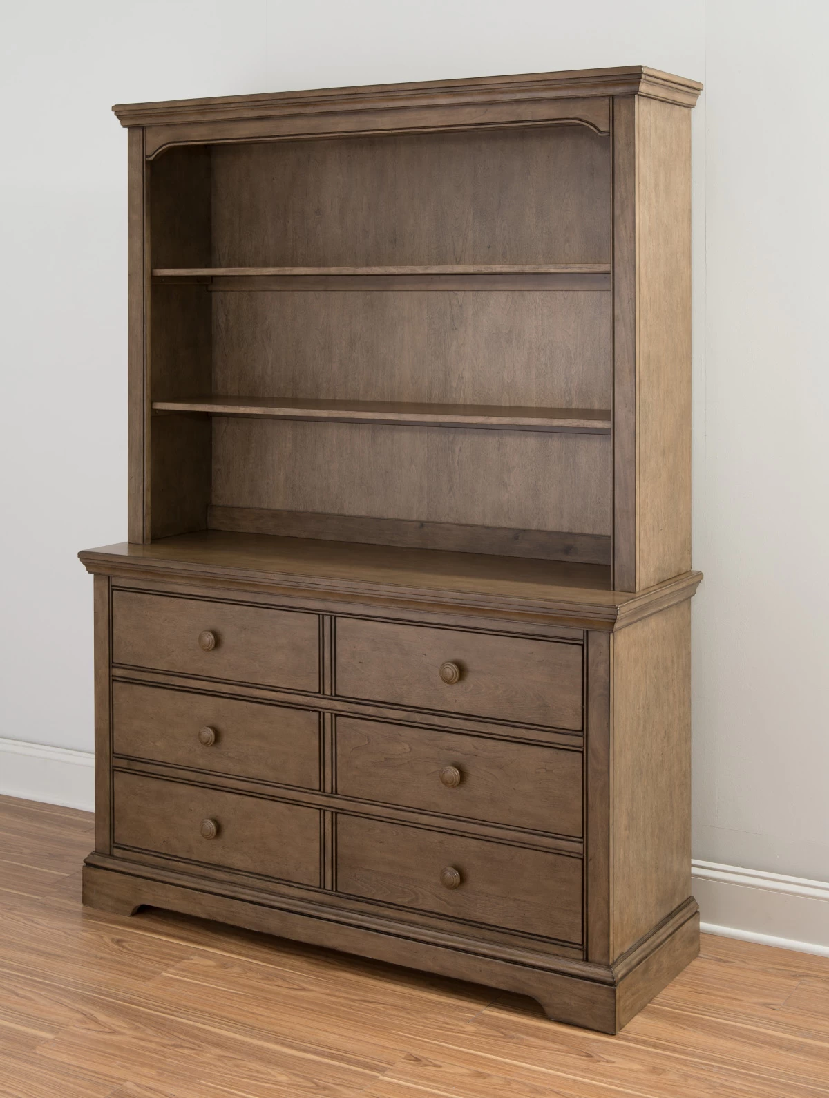 Westwood Hanley Bookcase Hutch - Cashew - Image 2