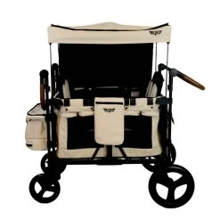 Keenz XC+ Luxury Comfort (4 Seater) Stroller Wagon - Mocha