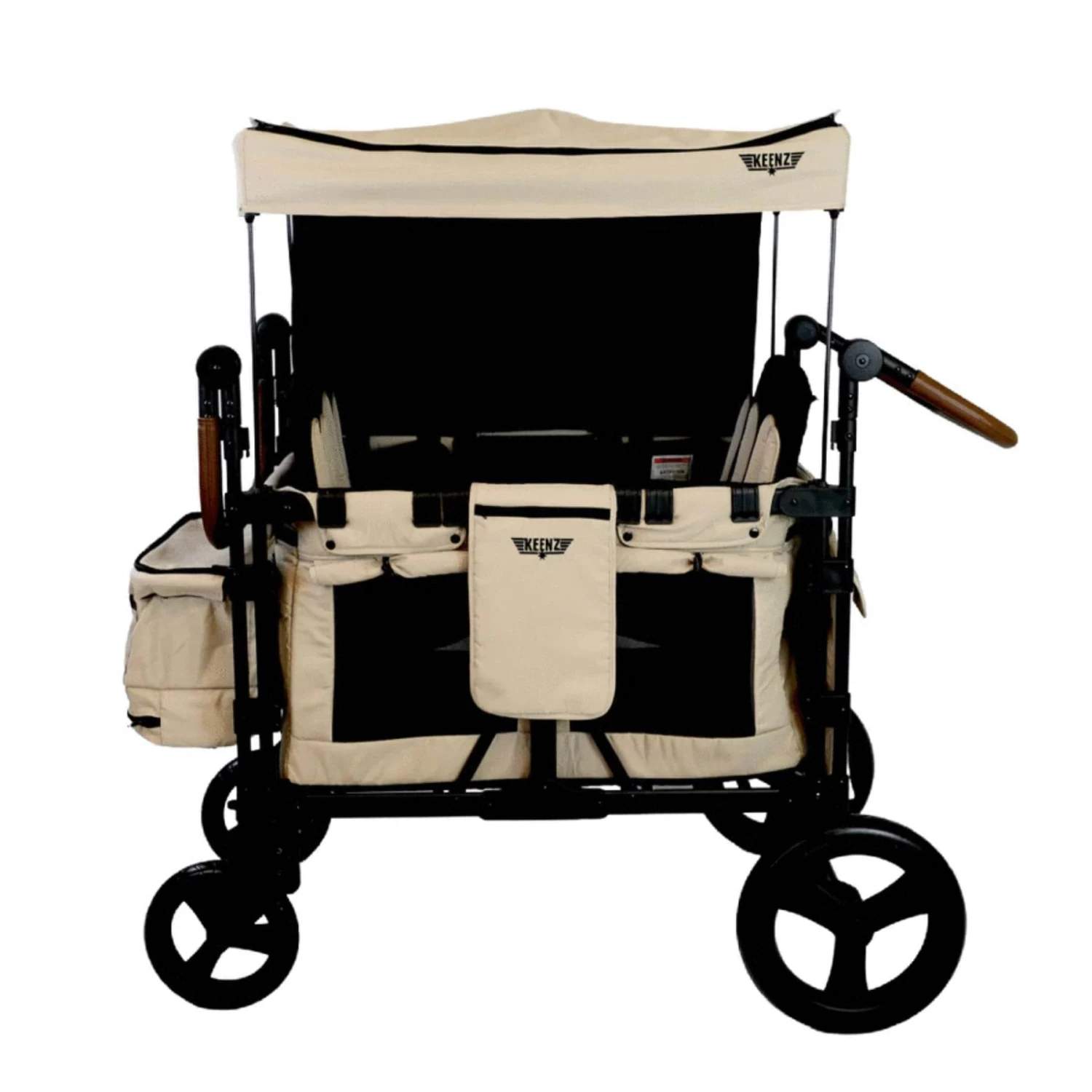 Keenz XC+ Luxury Comfort (4 Seater) Stroller Wagon - Mocha