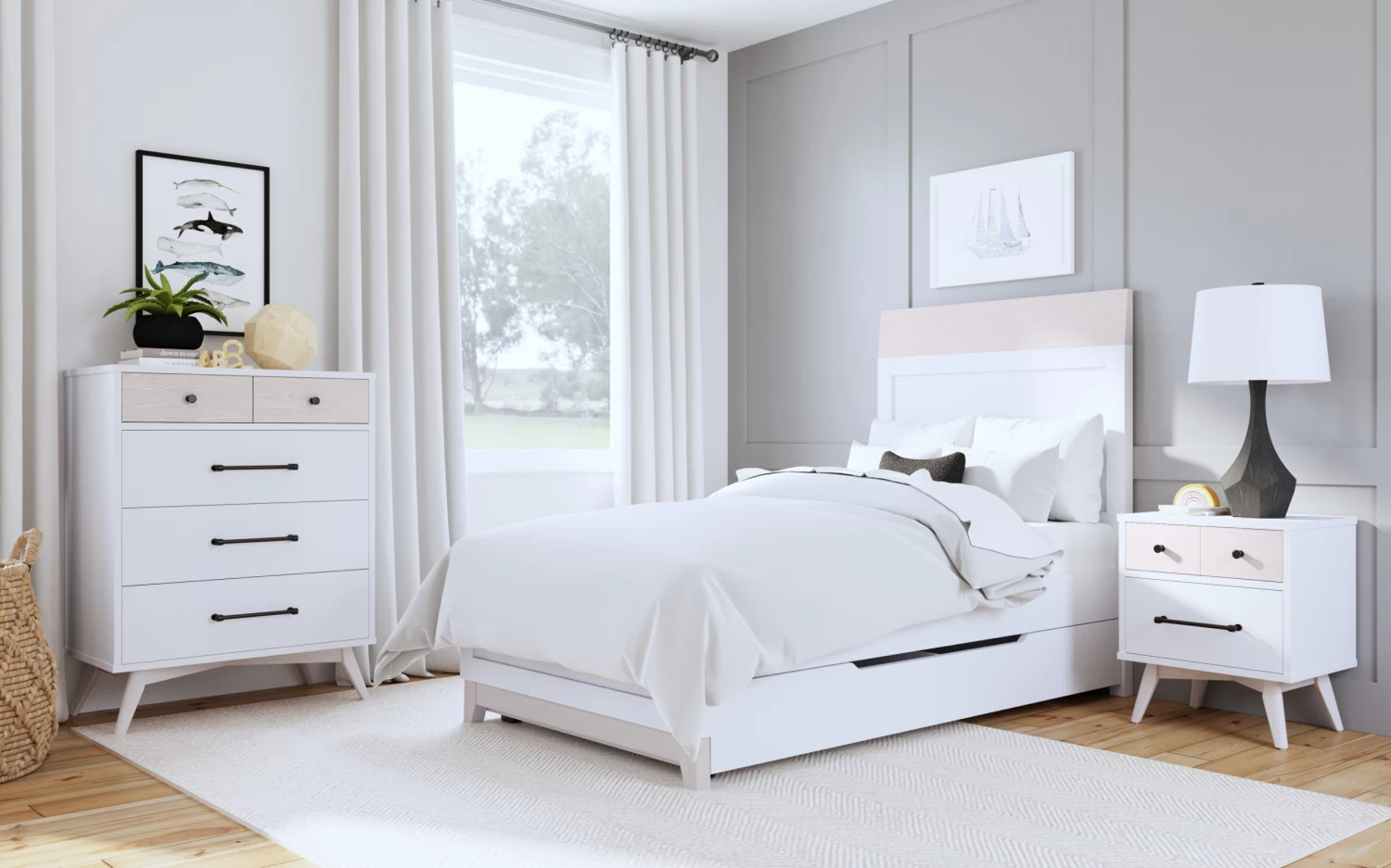 Westwood Rowan Chest - Ash Linen - Image 2