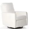 DREW – RECLINER SWIVEL NURSERY GLIDER - HIGH PERFORMANCE IVORY