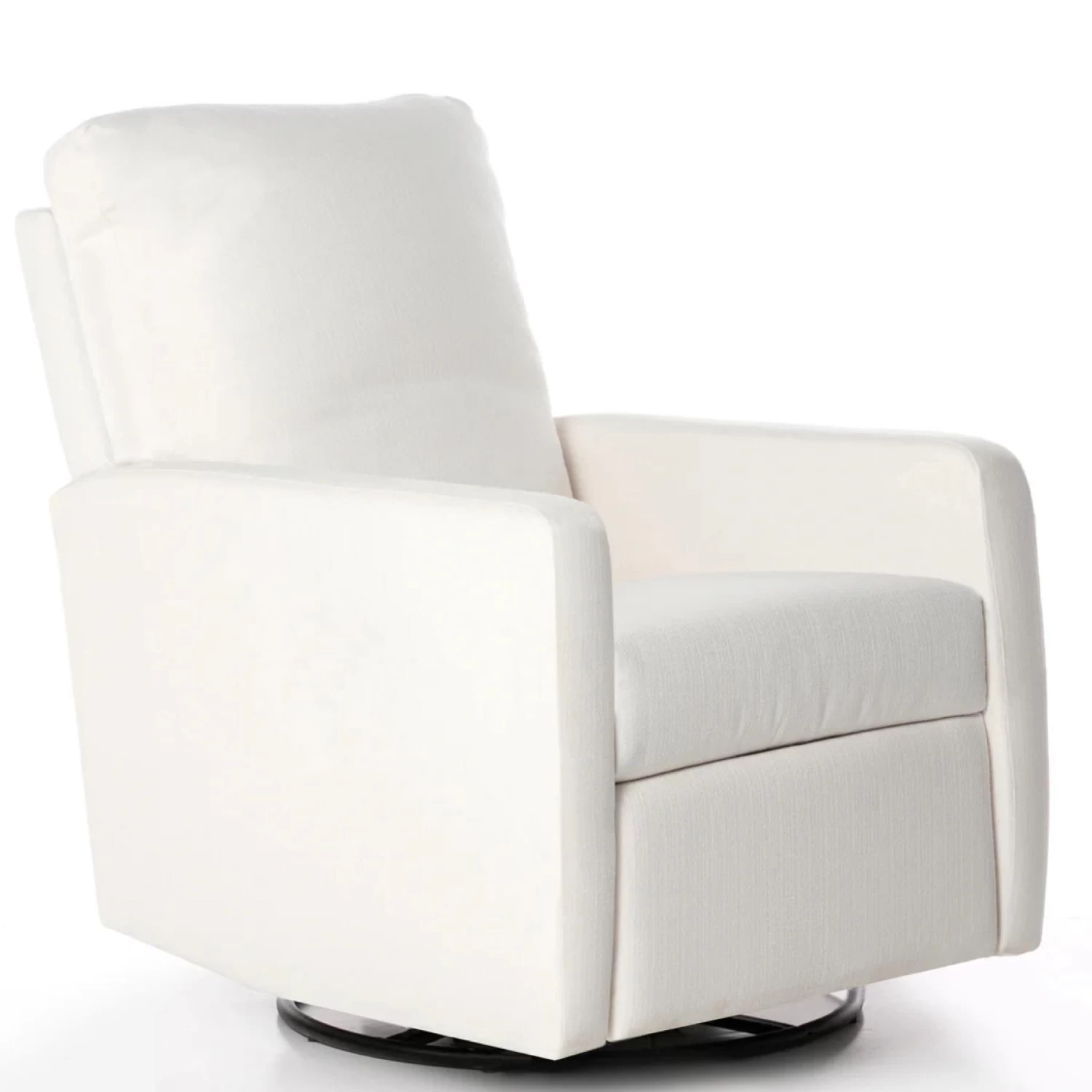 DREW β RECLINER SWIVEL NURSERY GLIDER - HIGH PERFORMANCE IVORY