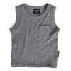 LB Ribbed Tank - Charcoal