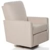 DREW – RECLINER SWIVEL NURSERY GLIDER - HIGH PERFORMANCE ECRU