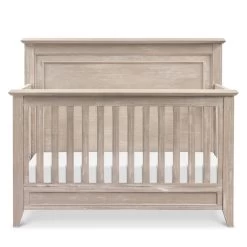 Franklin & Ben Beckett Rustic 4-in-1 Convertible Flat Top Crib - Sandbar