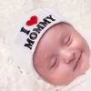 I Love Mommy Newborn Hat