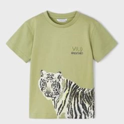 Mayoral Printed Tiger Tee
