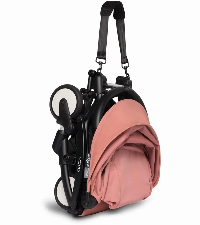 NEW! Babyzen YOYO2 Ultra Compact 6+ Stroller - Black/Ginger - Image 4