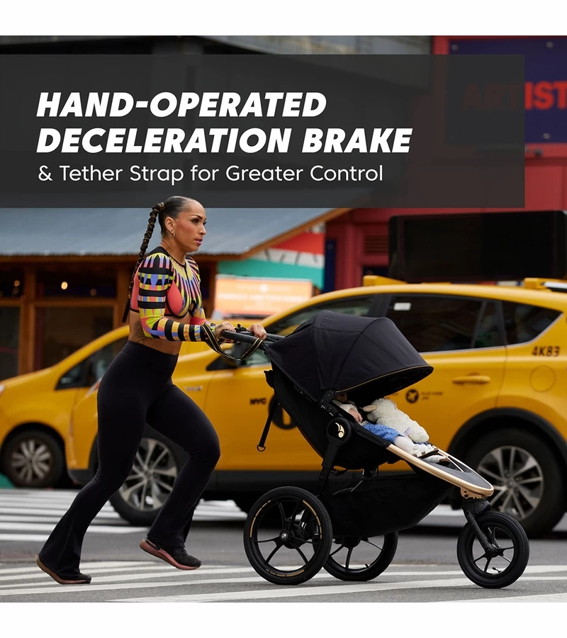 Baby Jogger X Robin Arz贸n Summit X3 Jogging Stroller - City Royalty - Image 5