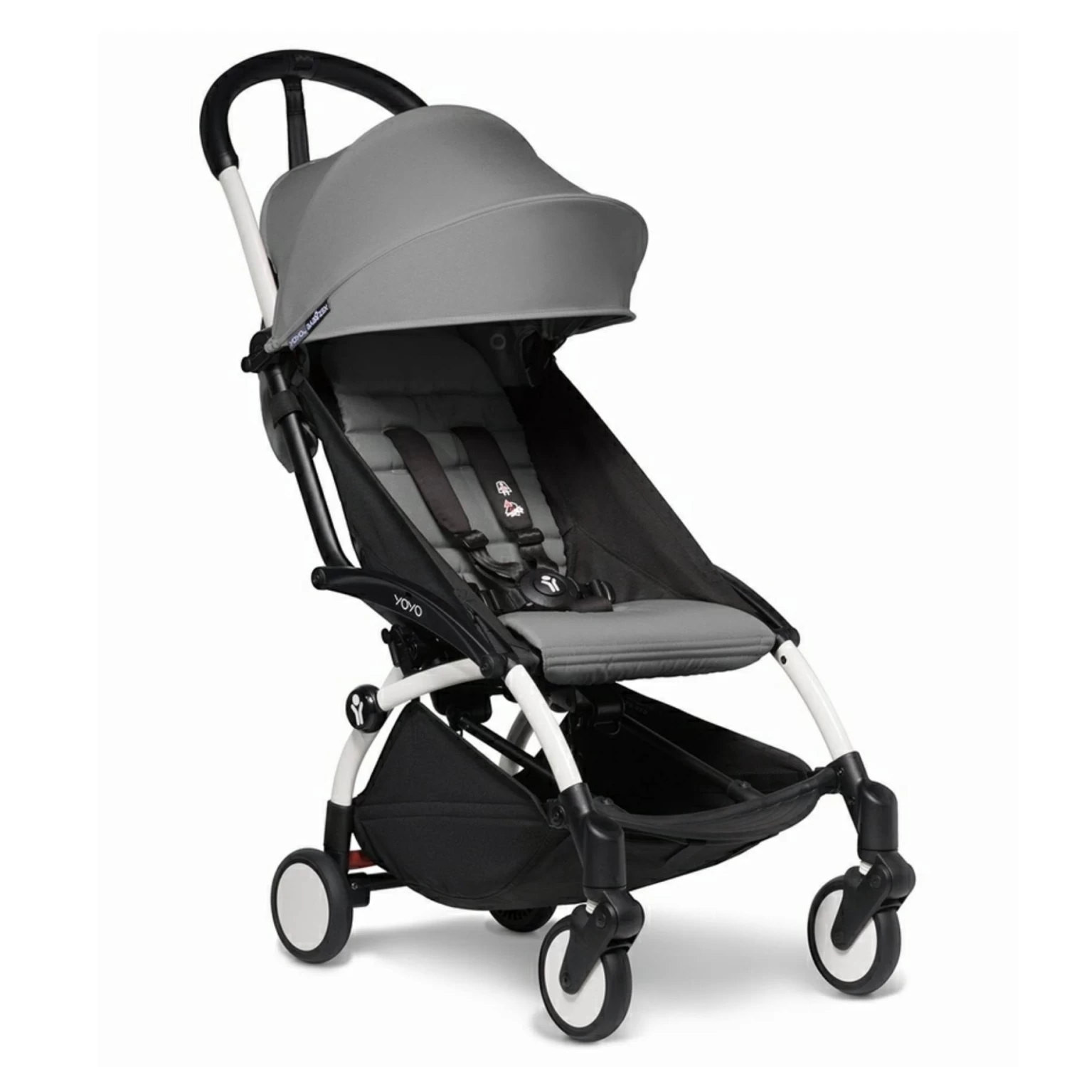 NEW! Babyzen YOYO2 Ultra Compact 6+ Stroller - Grey/ W White