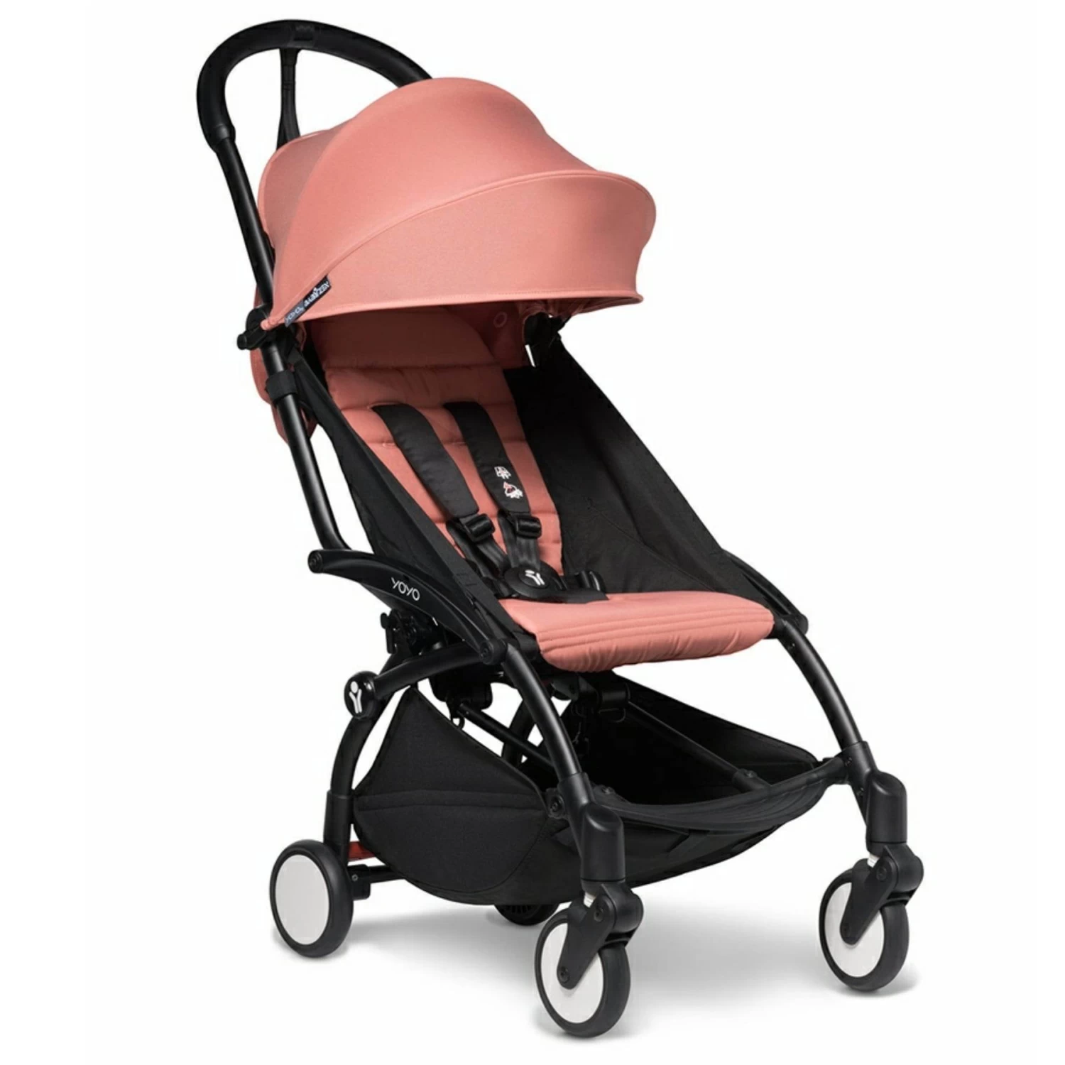 NEW! Babyzen YOYO2 Ultra Compact 6+ Stroller - Black/Ginger