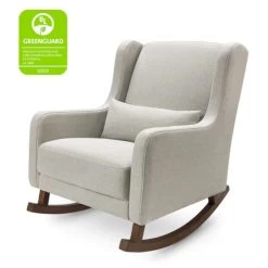 Babyletto Kai Rocker In Eco-Performance Fabric - Performance Grey Eco - Twill Dark Legs