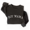 BOY MAMA Mineral Graphic Sweatshirt - Black