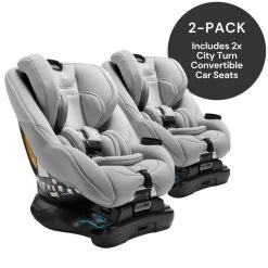 Baby Jogger City Turn Convertible Car Seat (2 Pack) - Paloma Greige