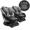 Baby Jogger City Turn Convertible Car Seat (2 Pack) - Onyx Black