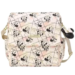 BOXY BACKPACK IN SHIMMERY MINNIE MOUSE