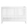 Babyletto Scoot 3-in-1 Convertible Crib With Toddler Bed Conversion Kit - White
