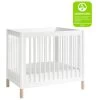 Babyletto Gelato 4-in-1 Convertible Mini Crib - White / Washed Natural