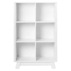 Babyletto Hudson Cubby Bookcase - White