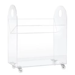Babyletto Presto Acrylic Bookcase And Cart