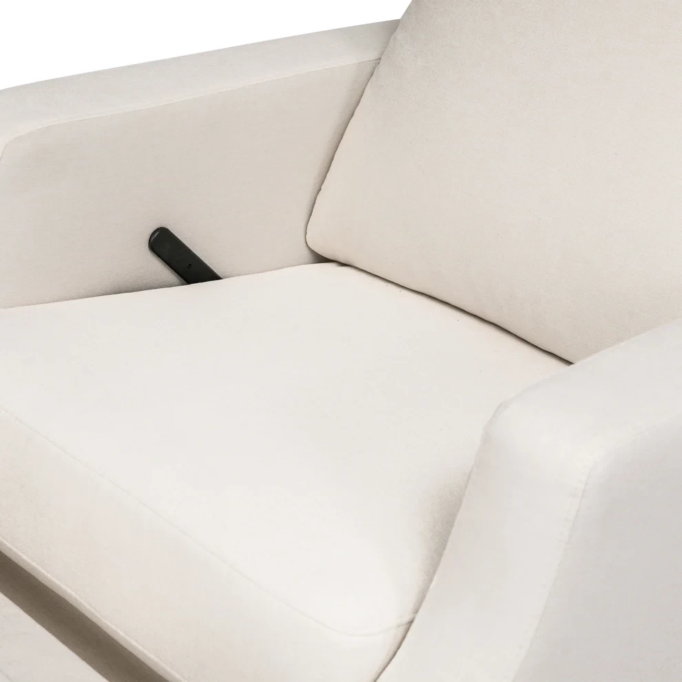 Crewe Recliner And Swivel Glider In Eco-Performance Fabric - Performance Cream Eco-Weave - Image 4