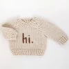 Hi. Pecan Crew Neck Sweater