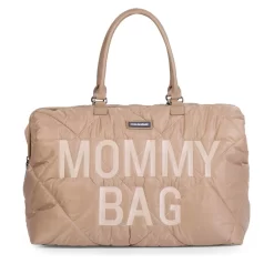 Mommy Bag, XL Diaper Bag - Puffer Beige