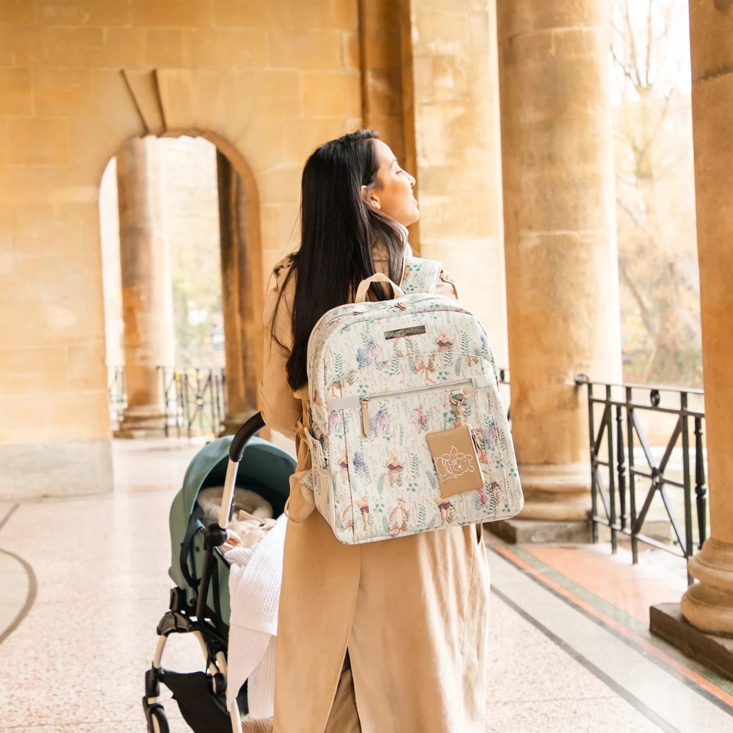 2-IN-1 PROVISIONS BREAST PUMP & DIAPER BAG BACKPACK IN DISNEY'S WINNIE THE POOH'S FRIENDSHIP IN BLOOM - Image 5