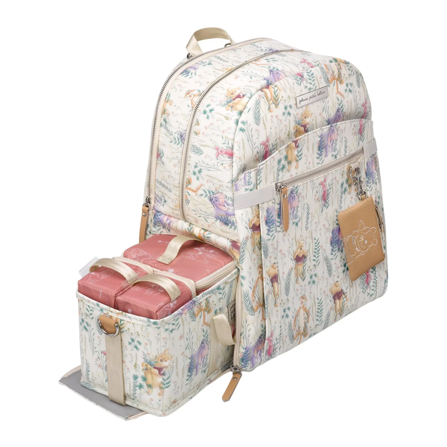 2-IN-1 PROVISIONS BREAST PUMP & DIAPER BAG BACKPACK IN DISNEY'S WINNIE THE POOH'S FRIENDSHIP IN BLOOM - Image 2