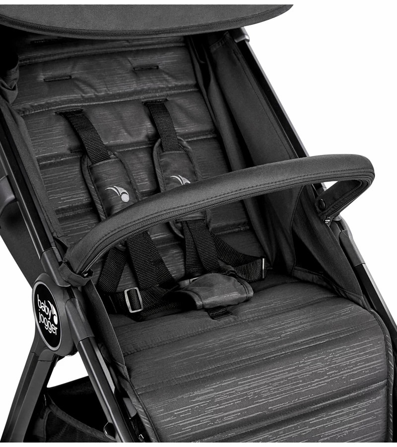 Baby Jogger City Tour 2 Ultra-Compact Travel Stroller + Belly Bar Bundle - Jet - Image 6