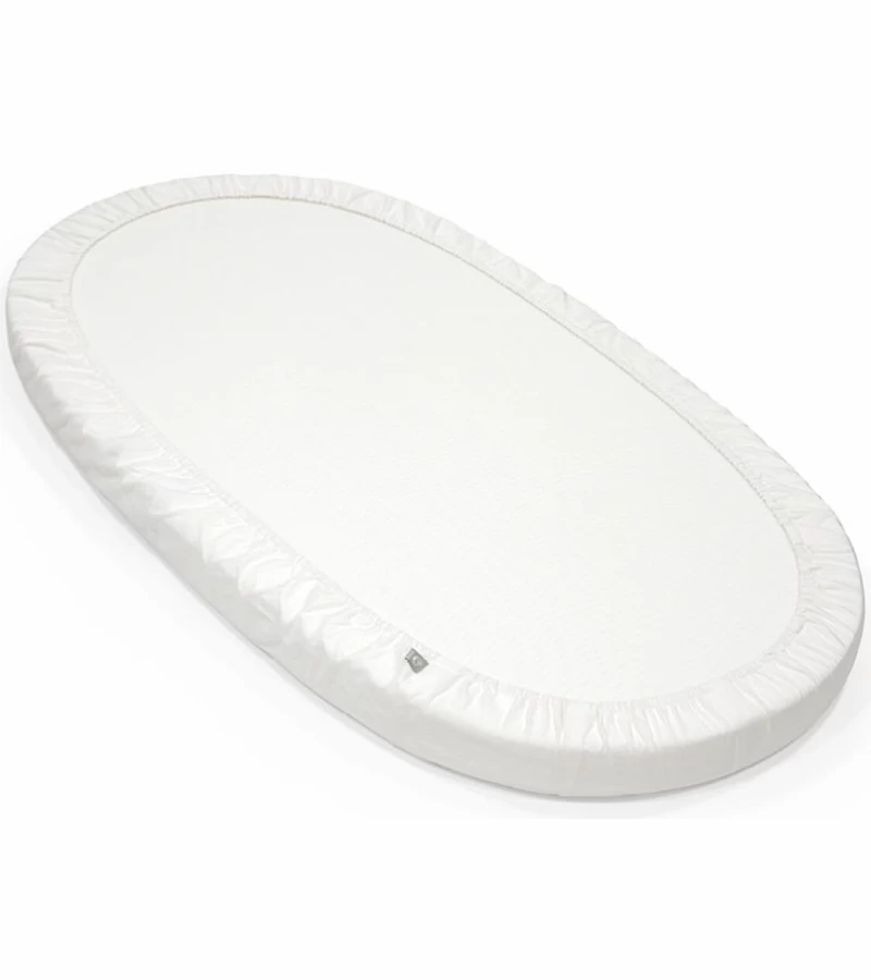 Stokke 2023 Sleepi Bed Fitted Sheet - White - Image 2