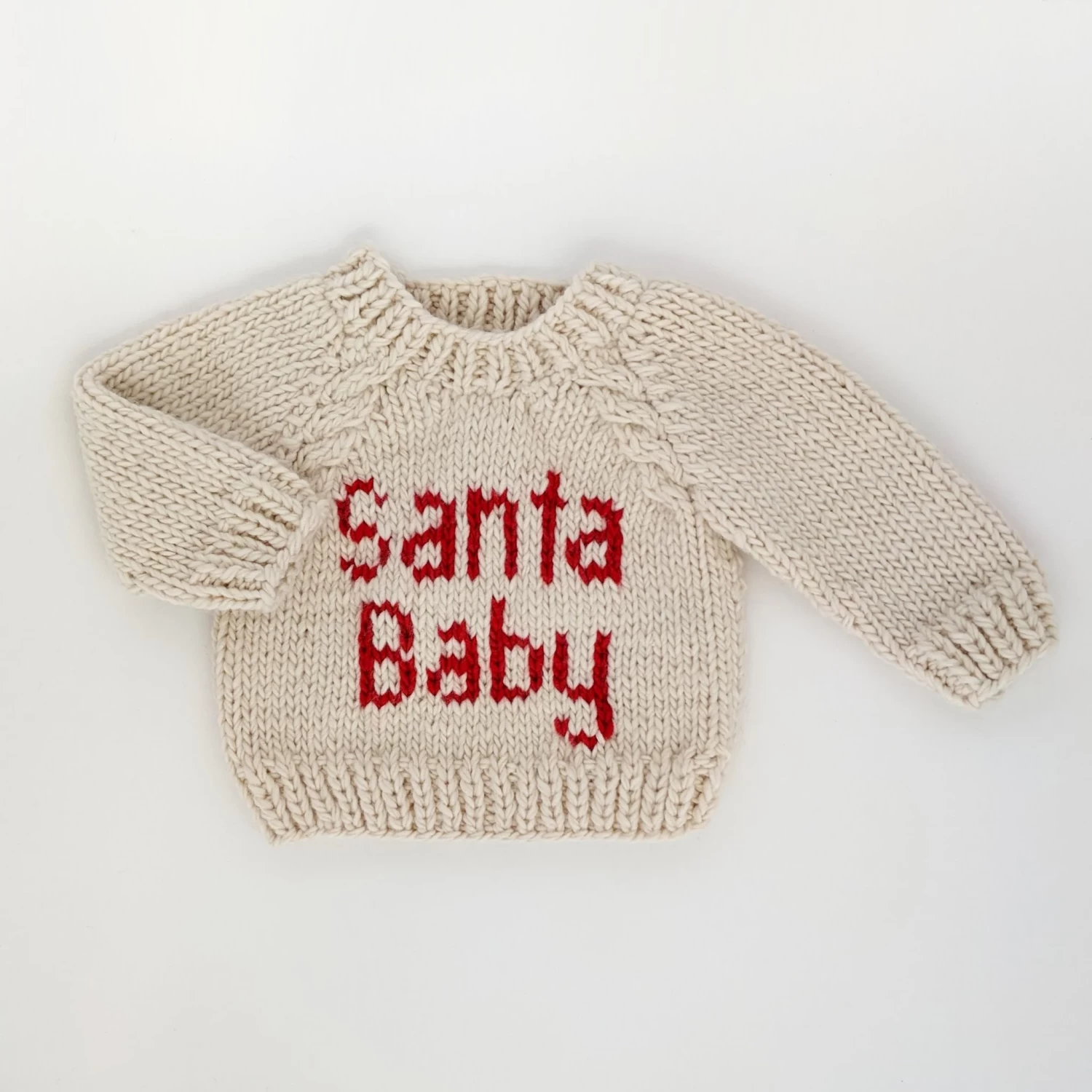 Santa Baby Crew Neck Sweater - Image 2