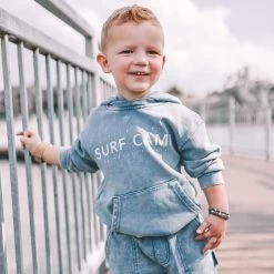 LB Surf Camp Hoodie - Blue Wash