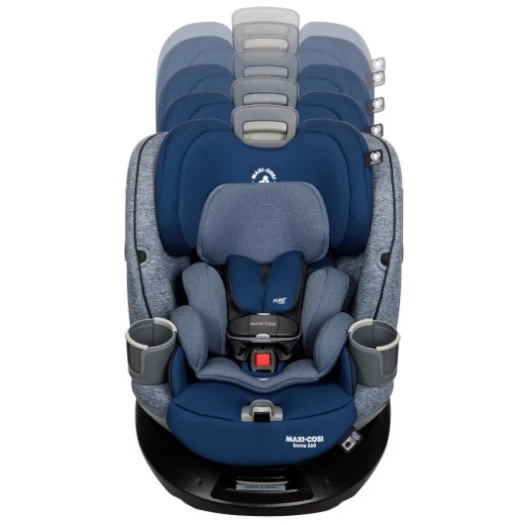 Emme 360™ Rotating All-in-One Convertible Car Seat - Navy Wonder - Image 4