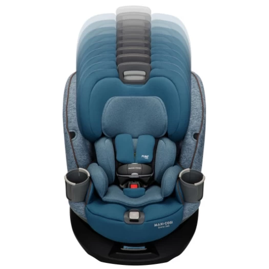 Emme 360™ Rotating All-in-One Convertible Car Seat - Pacific Wonder - Image 3