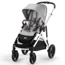 Cybex Gazelle S Stroller - Lava Grey (Silver Frame)