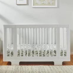 Babyletto Yuzu 8-in-1 Convertible Crib With All-Stages Conversion Kits - White