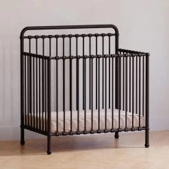MDB Winston 4-in-1 Convertible Mini Crib - Vintage Iron