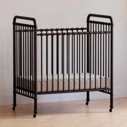 MDB Abigail 3-in-1 Convertible Mini Crib - Vintage Iron