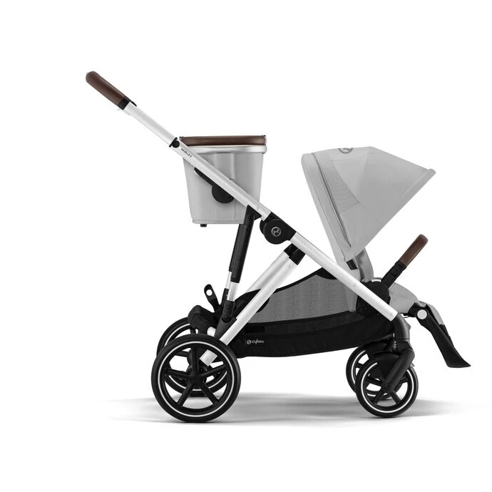 Cybex Gazelle S Stroller - Lava Grey (Silver Frame) - Image 8