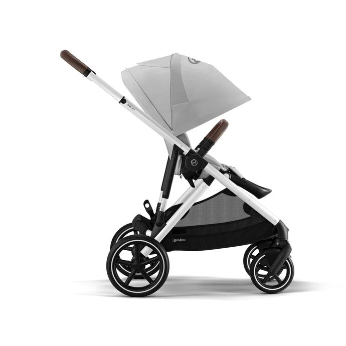 Cybex Gazelle S Stroller - Lava Grey (Silver Frame) - Image 3