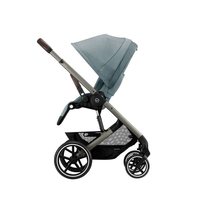 Cybex Balios S Lux Stroller - Sky Blue (Taupe Frame) - Image 2