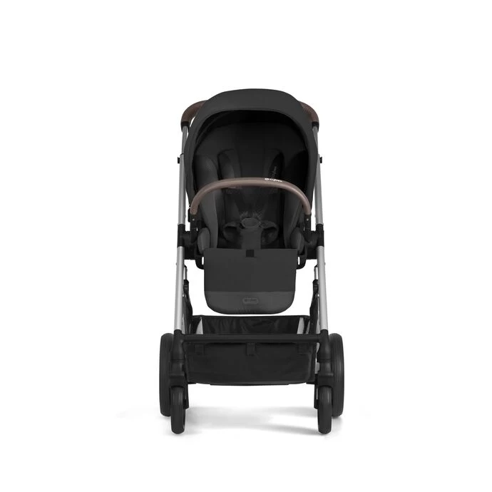 Cybex Balios S Lux Stroller - Moon Black (Silver Frame) - Image 2