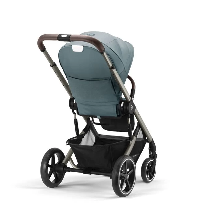 Cybex Balios S Lux Stroller - Sky Blue (Taupe Frame) - Image 5