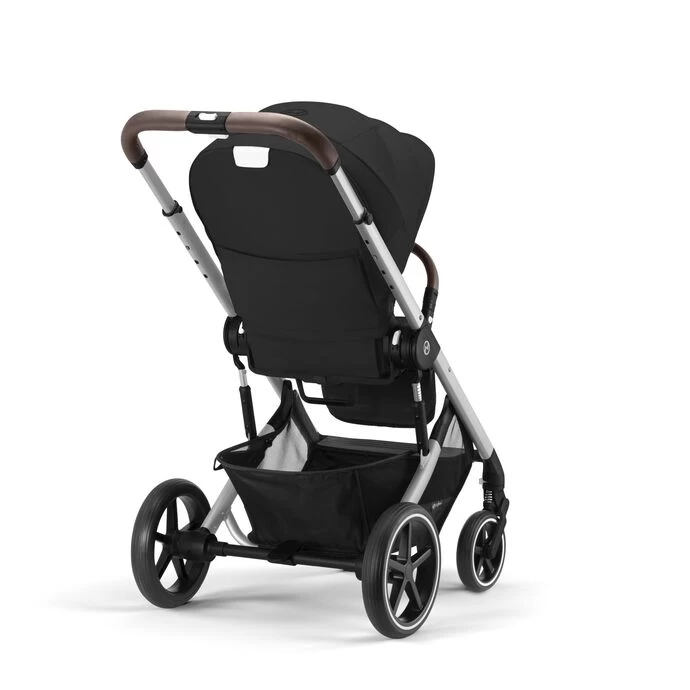 Cybex Balios S Lux Stroller - Moon Black (Silver Frame) - Image 3
